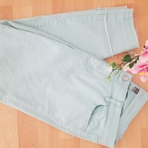 💙LIKE NEW UNUSED Stretch Crop Denim Pants